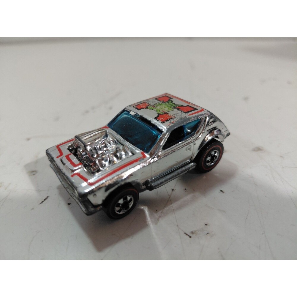 Hot Wheels 1:64 Die Cast Red Line 1974 Hong Kong AMC Gremlin Grinder Classic Car